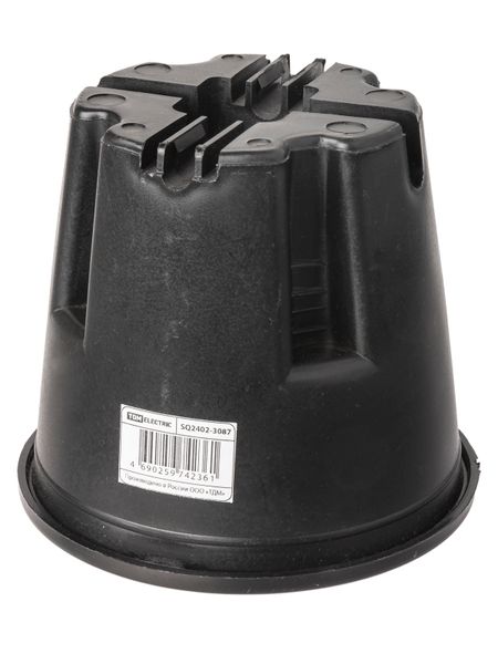 Держатель для плоской кровли крестовой фиксатор для прута Ø8-10 мм, без бетона, ПП (упак. 1 шт.) TDM