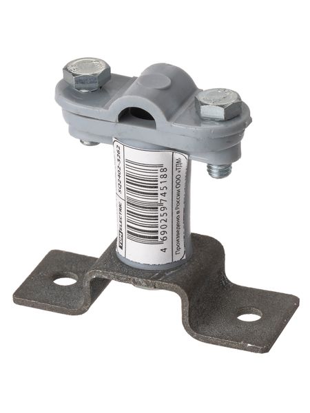 Держатель для гориз. и верт. поверхностей полимерный 2-х болтовой высота 55 мм, для прута Ø6-10 мм (упак. 1 шт.) TDM