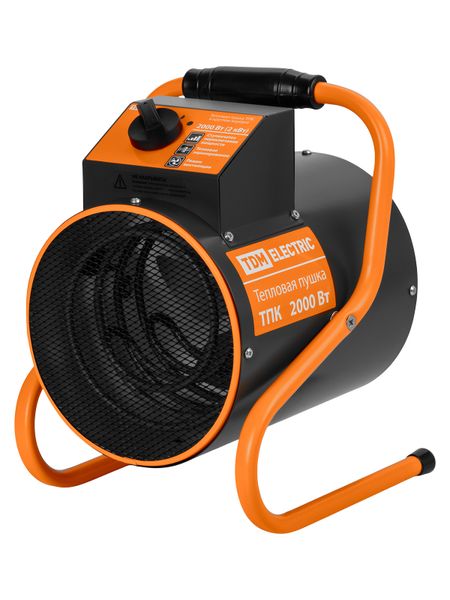 Тепловая пушка ТПК в круглом корпусе 2 кВт TDM