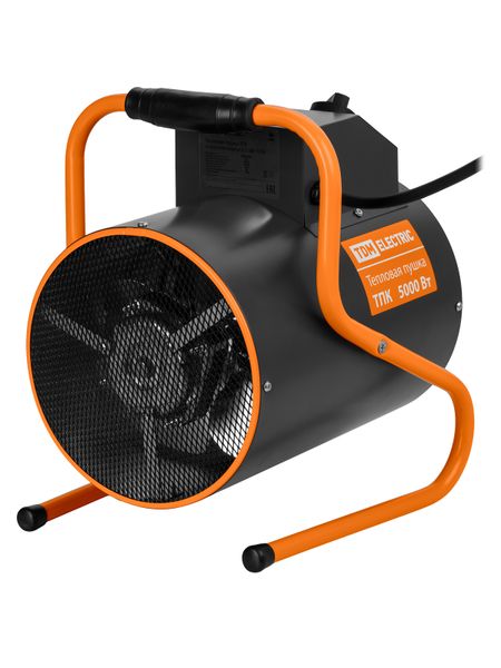 Тепловая пушка ТПК в круглом корпусе 5 кВт TDM