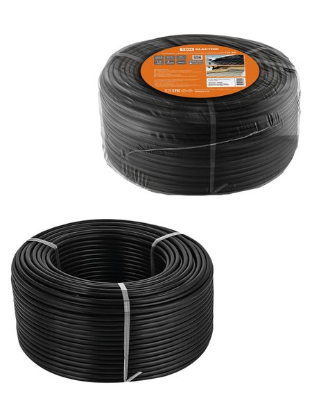 Секция нагревательная кабельная СН-25-1500, L 60 м, S 5,0-6,0 м², 1500 Вт, TDM