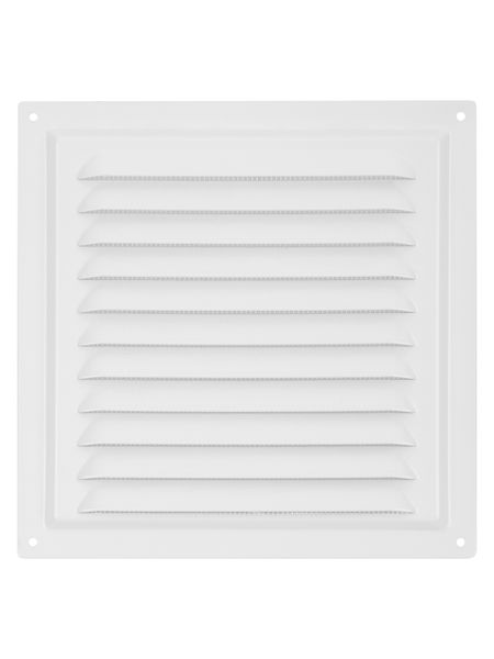 Решетка металл. 200х200, белая, с покрытием полимерной эмалью, TDM