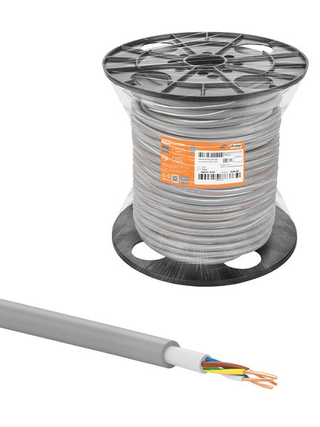 Кабель NYM-J 4х4-0,66 на катушке (50м) TDM