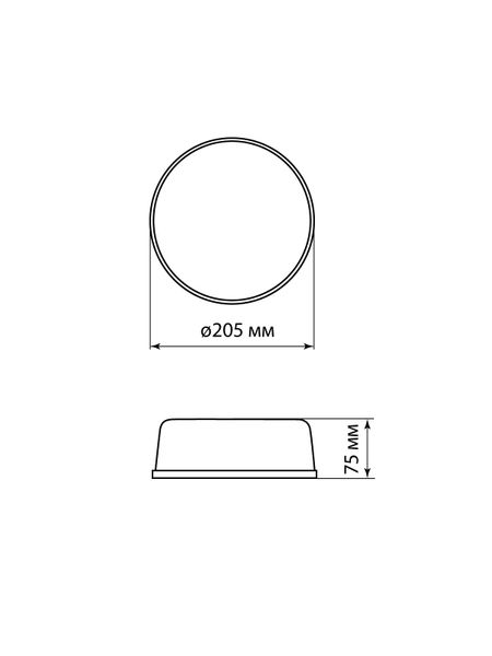 Рассеиватель для светильника НПП (Рондо 100 Вт) TDM