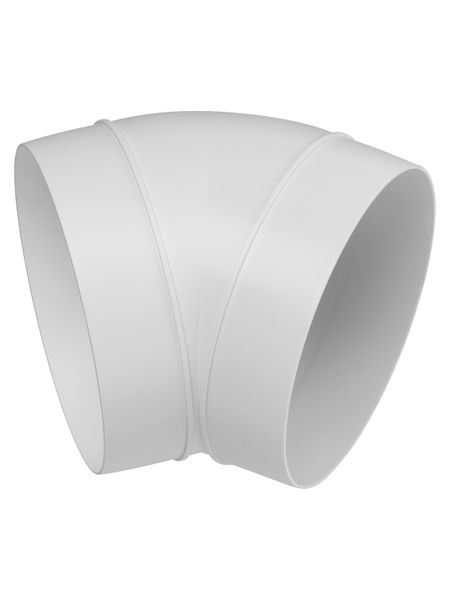Колено для круглых воздуховодов 45 гр., D125, TDM