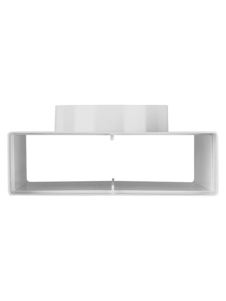 Тройник соединитель прямоугольного воздуховода с круглым, 60х204/D125, TDM