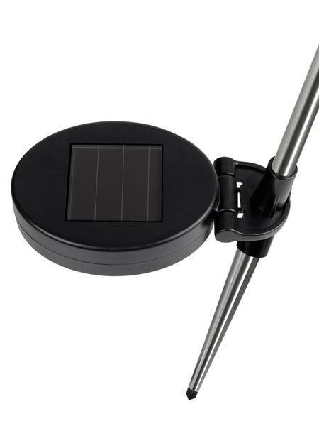 Светильник СС "Бабочка" на солнечных батареях, сталь, меняет цвет, TDM