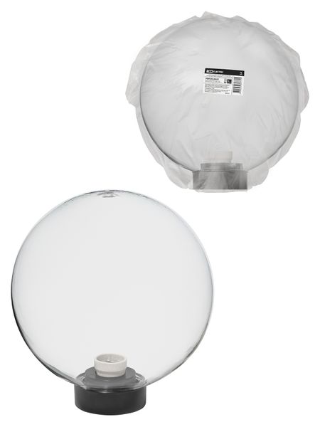 Светильник НТУ 03- 60-251 шар d=250 мм IP54 (прозрачный ПММА, основание плоское ПК, Е27) TDM