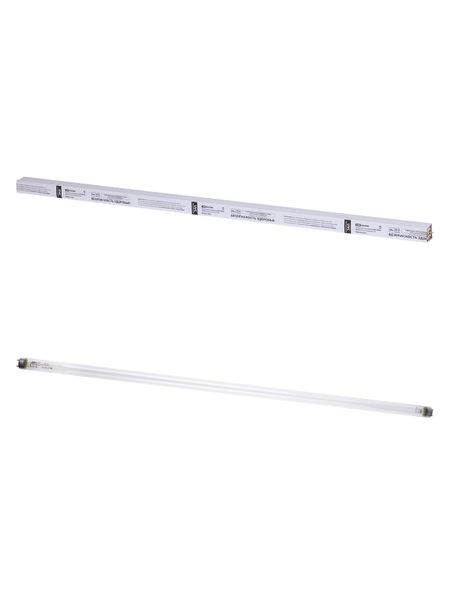 Лампа бактерицидная UVC 30 Вт, T8/G13, безозоновая TDM