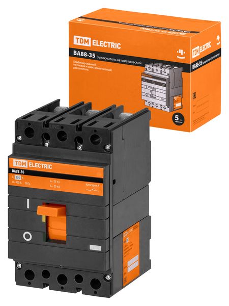 Автоматический выключатель ВА88-35 3Р 250А 35кА TDM
